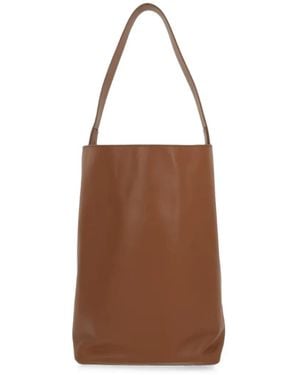 AURALEE X Aeta M Leather Shoulder Bag - Brown
