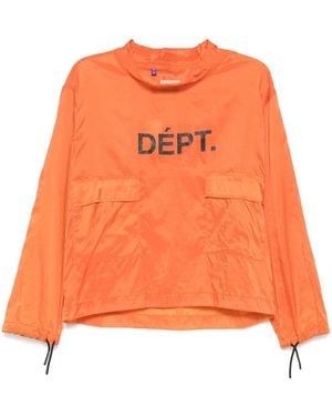GALLERY DEPT. Camiseta Con Diseño Rasgado - Naranja
