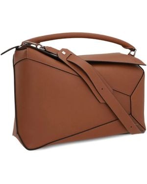 Loewe Bolso shopper Puzzle - Marrón