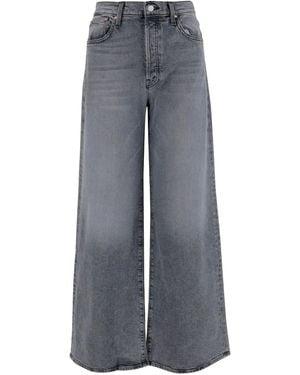 Mother Cotton-blend Jeans - Grey