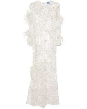 Macgraw Birdy Dress - White