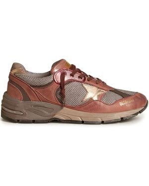Golden Goose Dad-Star Trainers - Brown
