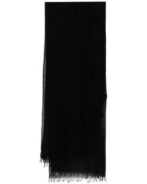 Yohji Yamamoto Wool Scarf - Black