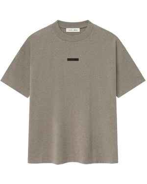 Fear Of God T-Shirt mit Logo-Print - Grau