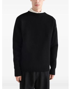 Lemaire Boat-Neck Sweater - Black