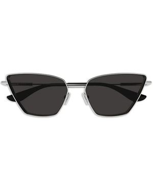 McQueen Cat-Eye Frame Sunglasses - Black