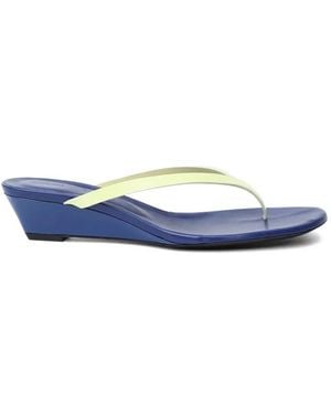 Christopher Esber Scala Wedge-Sandalen - Blau