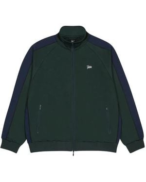 PATTA Sweat Zippé À Col Montant - Vert