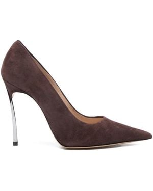 Casadei 100Mm Blade Stiletto Court Shoes - Brown
