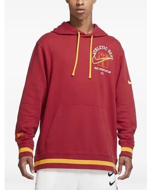 Nike Club Fleece Hoodie - Red