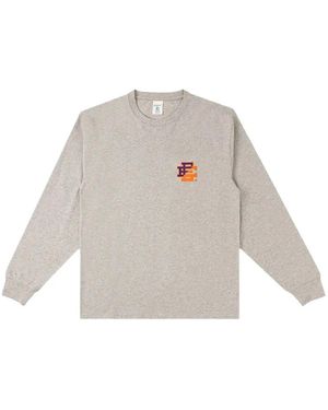 Eric Emanuel Logo-Print Long-Sleeves Sweatshirt - White