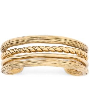 Aurelie Bidermann Letaba Cuff Bracelet - Metallic