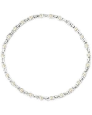 Hatton Labs Pearl-Embellished Chain Necklace - White