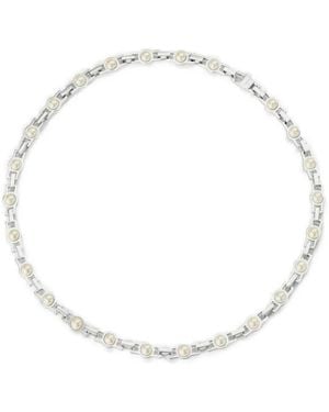 Hatton Labs Pearl-Embellished Chain Necklace - White