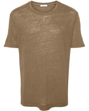 Boglioli リネン Tシャツ - ナチュラル