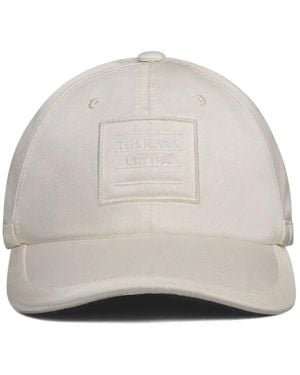 Thom Browne Logo-Embroidered Cap - Grey