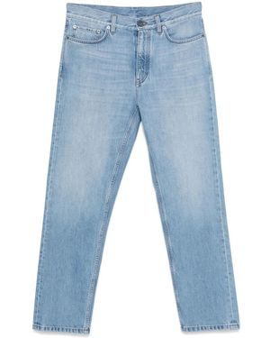 ZEGNA Jeans Con Applicazione Logo - Blu