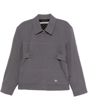 Alexander Wang Zi-Up Bomber Jacket - Grey