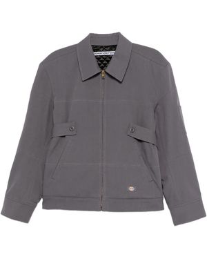 Alexander Wang Zi-Up Bomber Jacket - Grey