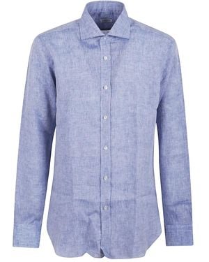 Buonamassa Linen Shirt - Blue
