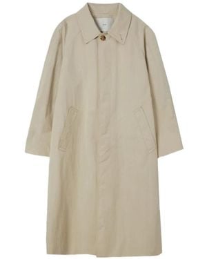 DUNST Abrigo con botones - Neutro