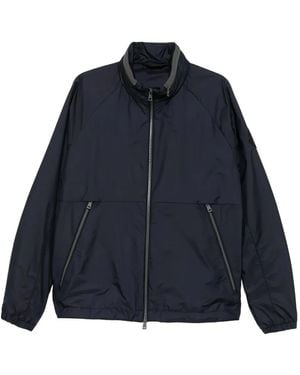 Moncler Zip-Fastening Panelled Windbreaker - Blue