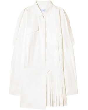 Off-White c/o Virgil Abloh Savana Cotton Dress - White