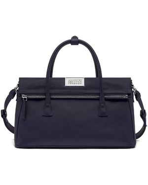 Maison Margiela Borsa Tote 5Ac East West Media - Blu
