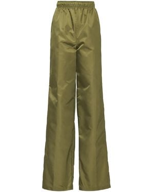 Prada Re-nylon ストレートパンツ - グリーン