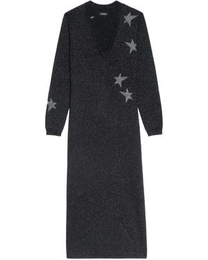 Zadig & Voltaire Stellly Merino Wool Dress - Black