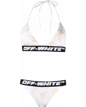 Off-White c/o Virgil Abloh Arrows-Motif Bikini - White