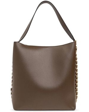 Stella McCartney Frayme Bucket Bag - Brown