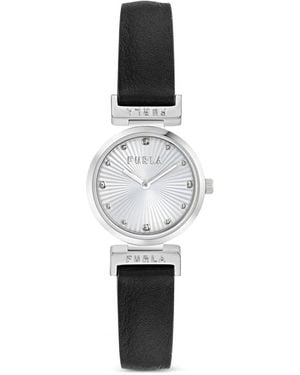 Furla Strukturierte Armbanduhr Mit Zifferblatt 32Mm - Weiß
