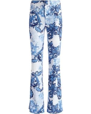Alice + Olivia Alice+olivia Teeny Bootcut Pant - Blue