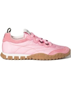 Miu Miu Tyre Trainers - Pink