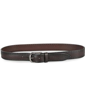 Orciani Buckled Leather Belt - Brown