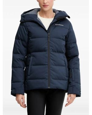 Peak Performance Hooded Padded Skiwear - Blue