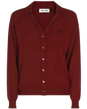 Miu Miu Jumper Amaranth - Red