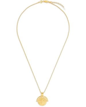 Missoma Coin-Pendant Necklace - Metallic