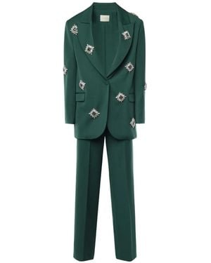 The Archivia Lio Emera Suit - Green