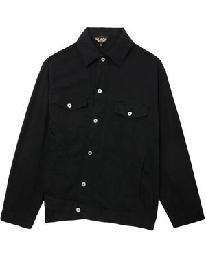 COMME DES GARÇON BLACK Buttoned Pocket Overshirt - Black
