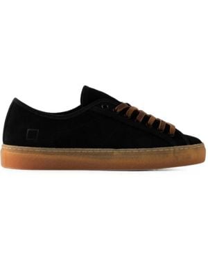 Date Tender Suede Trainers - Black