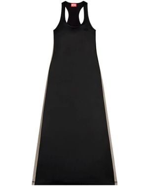 DIESEL D-Arlyn Racer-Back Flared Dress - Black