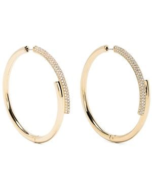 Swarovski Dextera Hoop Earrings - Metallic