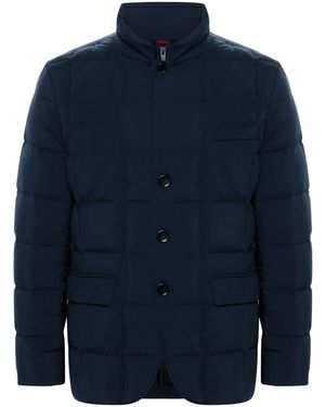 Fay Quilted Jacket - Blue