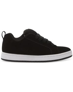DC Shoes Logo-Patch Sneakers - Black