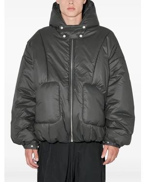 MISBHV Doudoune En Nylon À Design Structuré - Gris