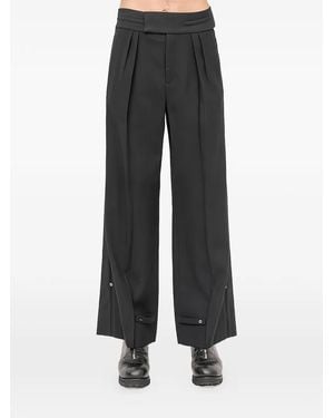 Setchu Pleated Trousers - Black