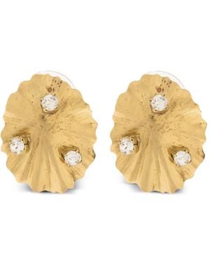 Ulla Johnson Orecchini Con Ruches - Metallizzato