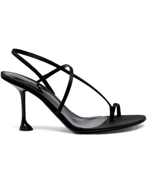 Proenza Schouler Tee Slingback Sandals - Black